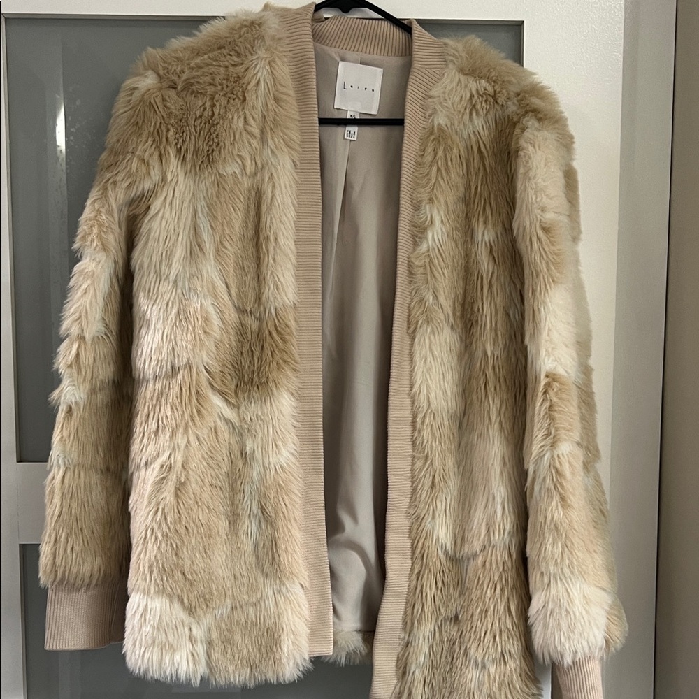Leith Cream Teddy Jacket